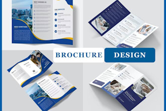 design sales brochure, corporate brochure, event brochure, trifold brochure