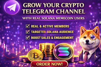 do telegram promotion and bring real users for your telegram bot, app or channel