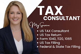 be your CPA tax accountant for US tax filing, planning, consulting and amendment