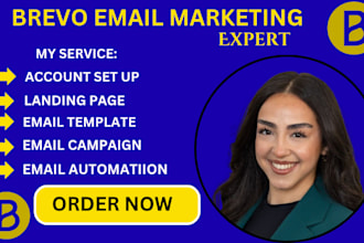 set up brevo email automation brevo campaign brevo landing page