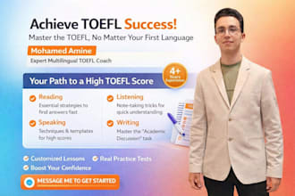 guarantee your english fluency for the toefl exam