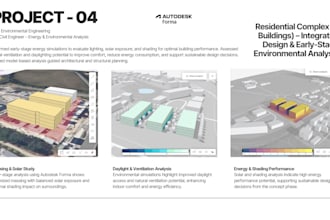 early stage design and environmental analysis