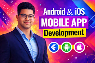 make ai mobile app development, android, ios app development as flutter dev