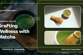 create nutrition startup pitch deck supplement investor deck health pitch deck