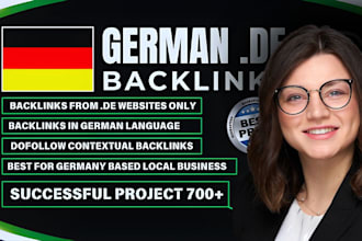 manual high da german backlinks via guest posts SEO