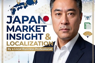 be your expert for japan market research and localization