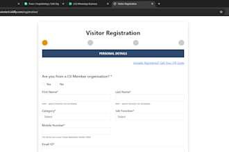 create responsive forms with validation