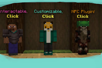 develop a custom minecraft plugin for your paper or spigot server