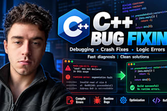 debug and fix your cpp code
