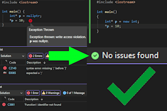 debug and fix your cpp code