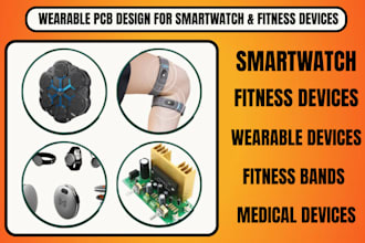 design wearable pcb design for smartwatches, fitness and smart health devices