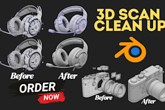 product redesign, 3d model repair for print ready prototypes and manufacturing