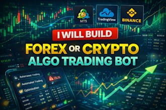 build forex or crypto algorithmic trading bot