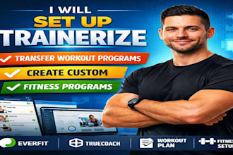 create custom fitness programs and manage your trainerize account