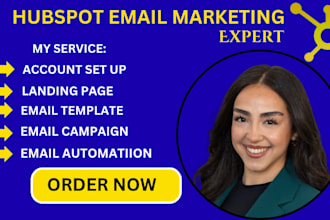 design hubspot landing page hubspot automation hubspot email campaign