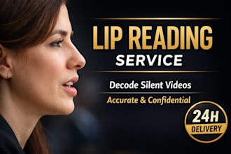 lip read and accurately transcribe speech from silent videos