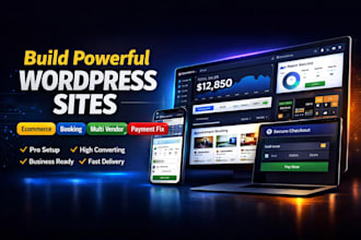 ecommerce wordpress website ecommerce multi vendor sites booking website payment