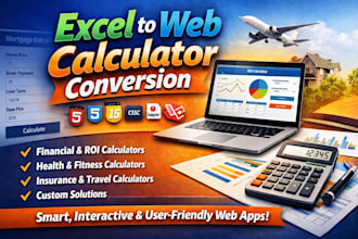 build custom web calculator or web application