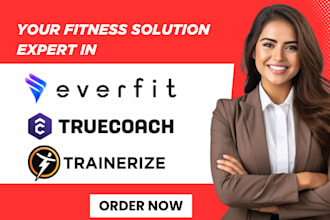 transfer setup your workout programs in trainerize everfit or app of your choice