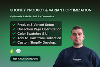 build advanced shopify product and variant systems