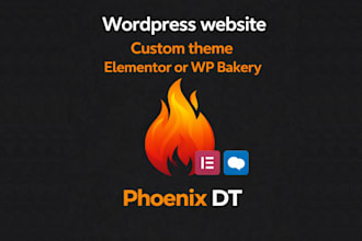 create you website with elementor pro or wp bakery with best animations