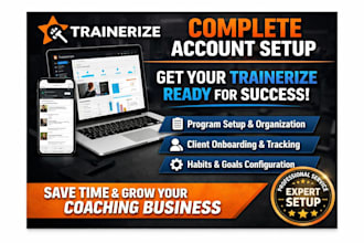 set up your trainerize account for online coaching success