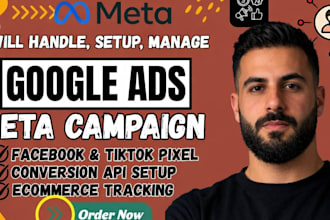 setup google analytics 4 ga4 facebook pixel and  conversion tracking for meta ad