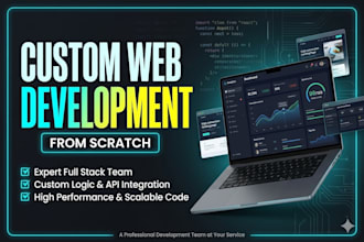 provide expert custom web development and design services