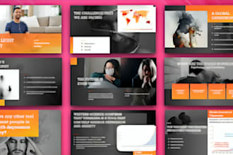 deisgn a high converting pitch deck for investor, business startup and vcs