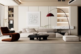 do interior design for living room