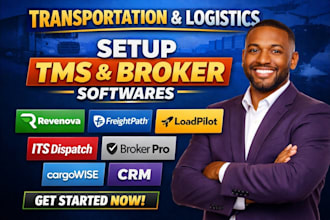 setup revenova tms freightpath loadpilot its dispatch brokerpro cargowise crm