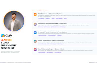 build clay com data enrichment and n8n automation workflows