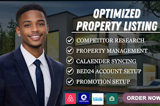 optimize your airbnb listing, vrbo, agoda, guesty, booking com, sync beds24