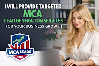 provide targeted mca lead generation services for your business growth