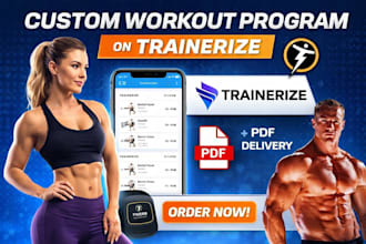 create and setup custom workout program on trainerize