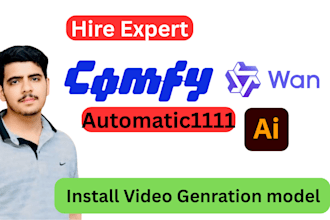 install comfyui, automatic stable diffusion, and wan models on windows