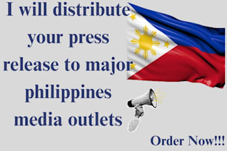distribute philippines press release to philippines top major outlets