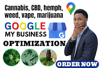 optimize cbd cannabis hemp google business profile and boost local SEO ranking
