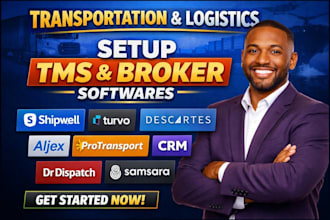 setup shipwell turvo descartes aljex protransport magaya crm dr dispatch samsara