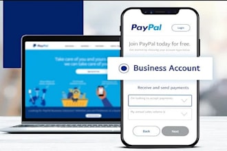 create USA UK wise and paypal business,personal account