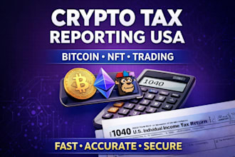 handle your crypto tax reporting and US tax return