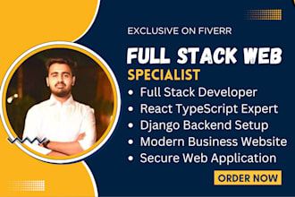 develop custom fullstack web apps for your business