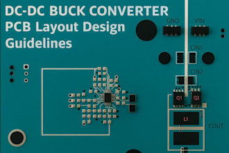 design power supply pcb dc dc converter buck boost and battery circuits