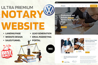 build notary website paralegal legal consulting estate bankruptcy legal website
