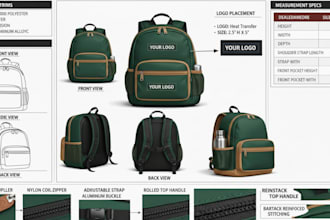 design professional bag tech pack for backpack handbag wallet luggage purse