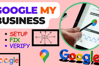 setup, verify, restore suspended google business profile, gmb map local seo
