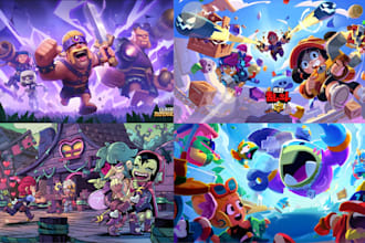 design steam capsule art game cover poster and promo artwork