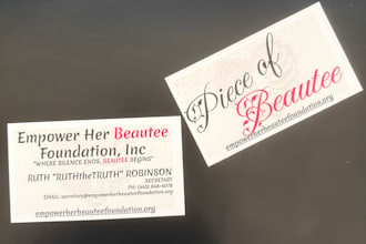 design professional and clean business cards for your brand
