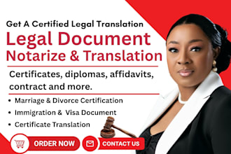 provide multilingual certified translation for uscis notarized official document
