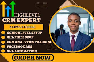 setup gohighlevel meta facebook ghl pixel CRM analytics tracking integration